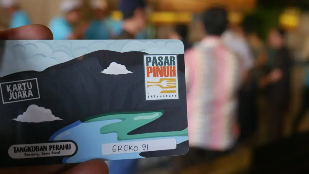 Kartu Wisata Kuliner Bandung Pasar Pinuh