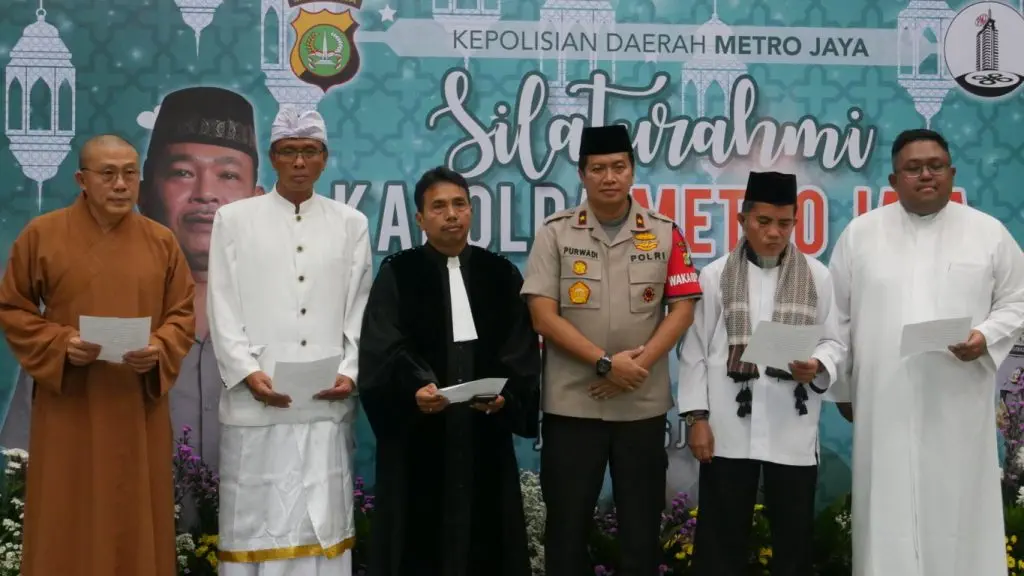 Tokoh Lintas Agama bersama Wakapolda