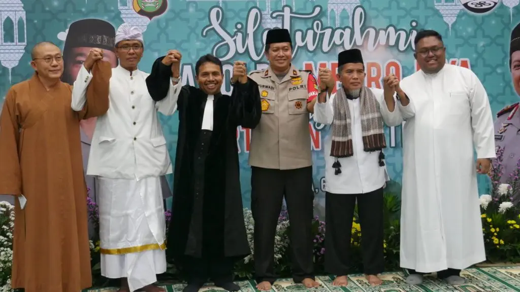 Tokoh Lintas Agama bersama Wakapolda