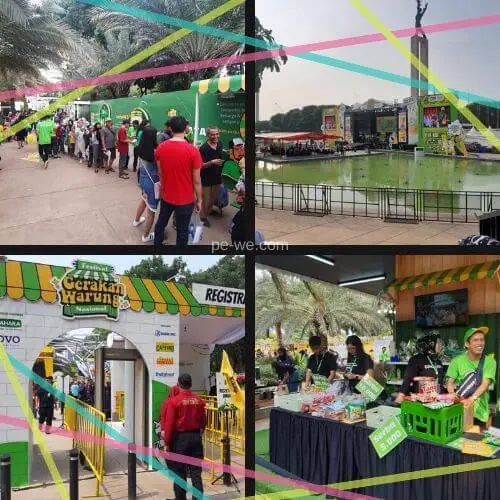 Festival Gerakan Warung Nasional (FGWN) - Lapangan Banteng Jakarta